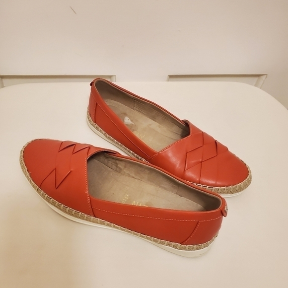 Anne Klein Salmon in Color Espadrille Shoes Size 9.5, Classic, Preppy - Picture 2 of 8